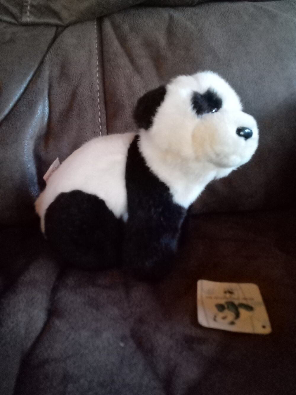 Gund Panda Bear Stuffed Plush Animal World Wildlife Fund WWF